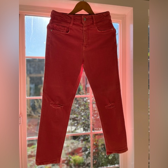Pilcro and the Letterpress for Anthropologie: High-Rise Slim pant, Sz 28 Ankle - Picture 1 of 7